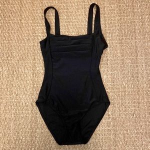 Calvin Klein One-Piece Swimsuit Black